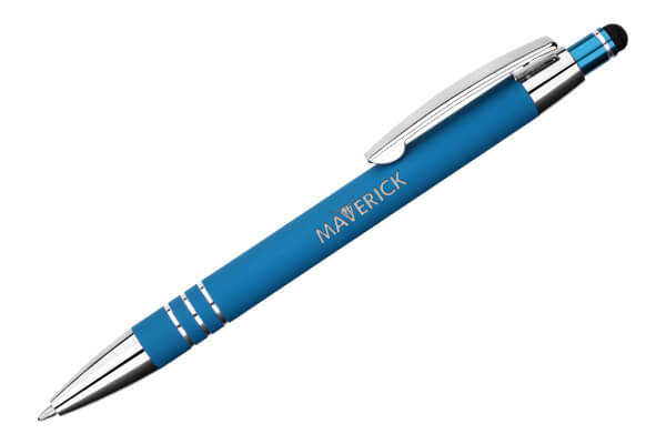 The image shows a high quality promotional metal Pen with laser engraved logo.